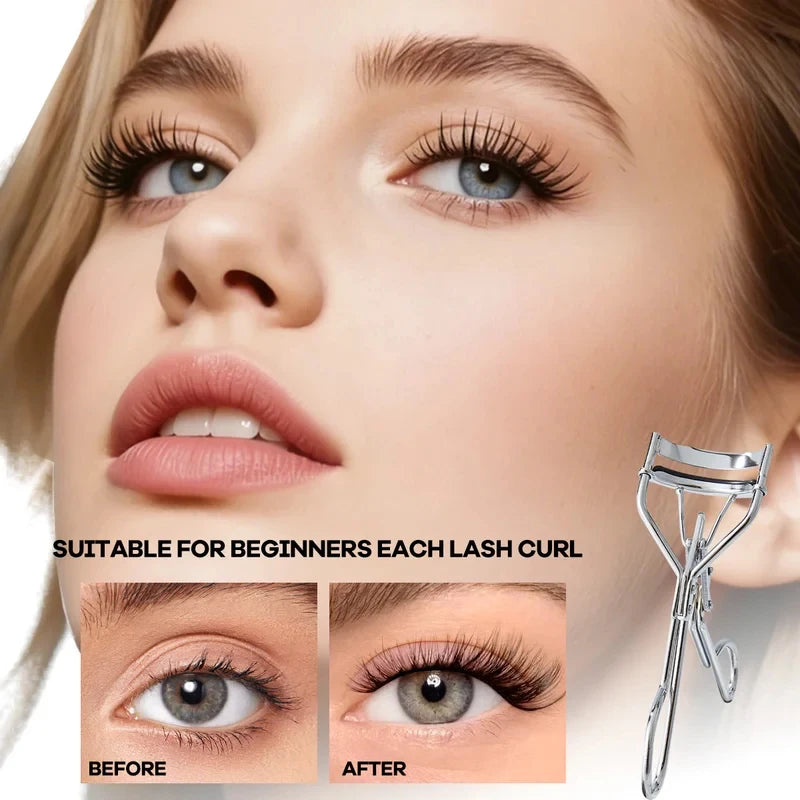 Wide-Angle Eyelash Curler | Long-Lasting Curl – 2 Pack Eyelash Curler QXL
