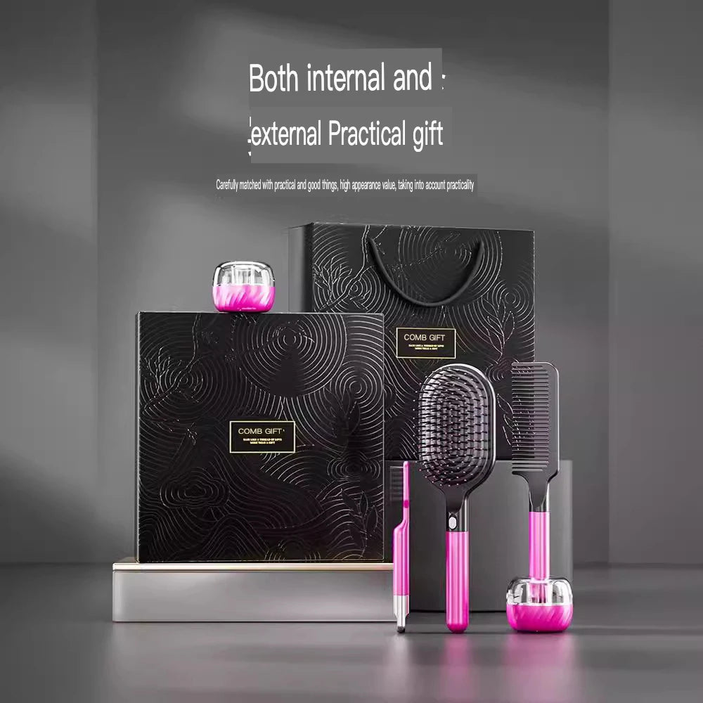 Luxury Air Cushion Comb Gift Box | Birthday & Couples Set Air Cushion Comb QXL