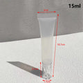 10-Pack 15ml Refillable Cosmetic Soft Tubes with Dropper Tip Refillable Cosmetic Tubes QXL 15ml