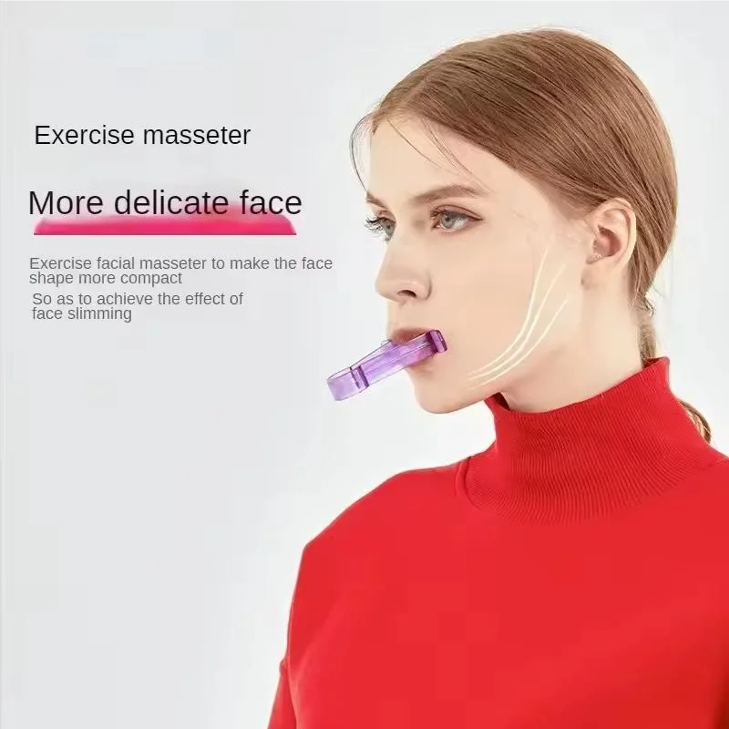 V-Shape Jaw Exerciser | Face & Jawline Toning Trainer Jaw Face Exerciser QXL