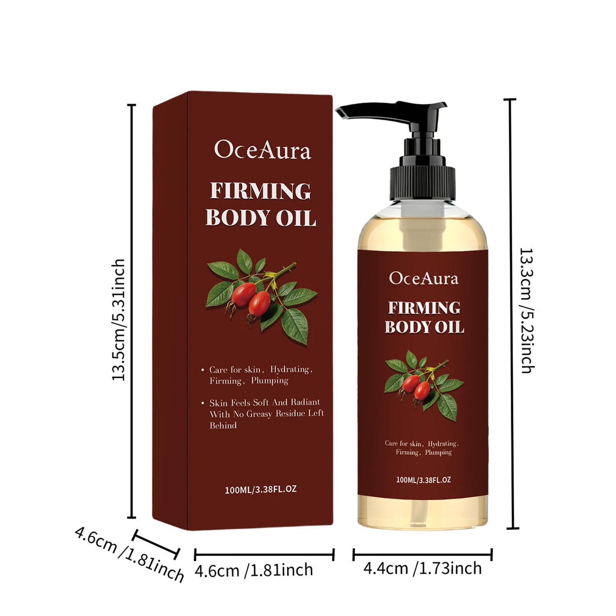 Daily Body Oil Moisturizer – Fast-Absorbing & Radiant 100ml Body Oil Moisturizer QXL