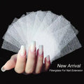 Silk Fiberglass Nail Extension Forms | Non-Woven DIY Set Nail Extension Forms QXL 10pcs