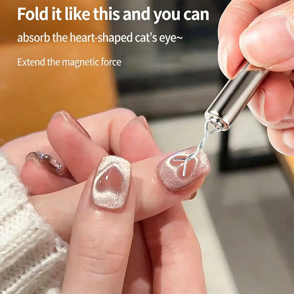 Cat-Eye Magnetic Nail Art Pen | Manicure Tool for Gel Polish Magnetic Nail Art Tool QXL