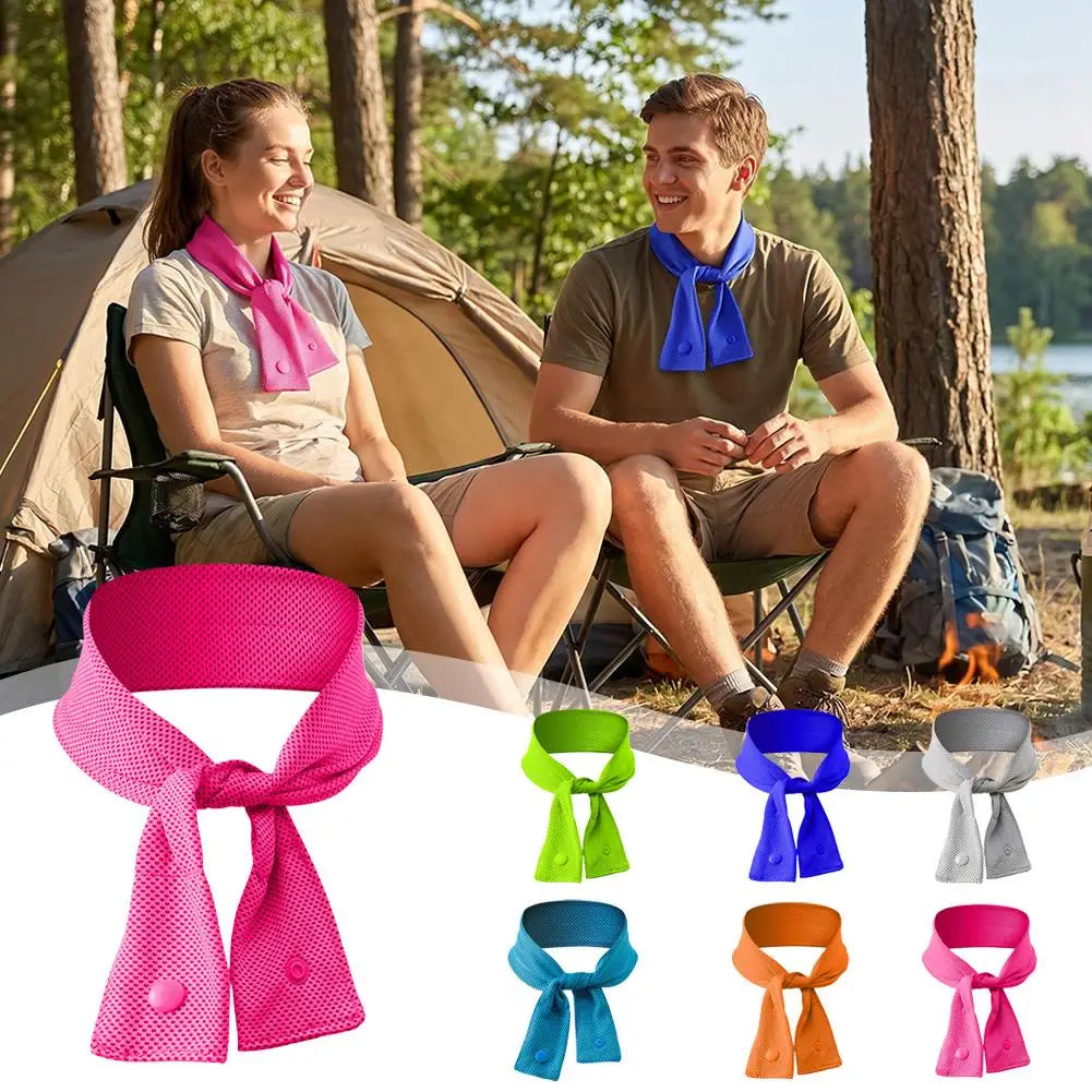 Instant Cooling Neck Wrap – Quick-Dry Sport Scarf for Summer Cooling Neck Wrap QXL