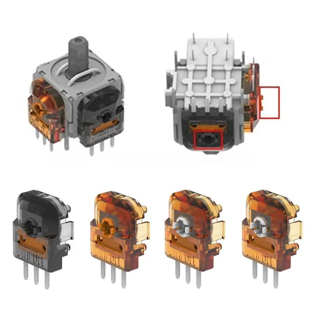 2-Pack TMR Hall Effect Joystick Sensor for PS4 PS5 Xbox Switch Pro Joystick Sensor Module QXL
