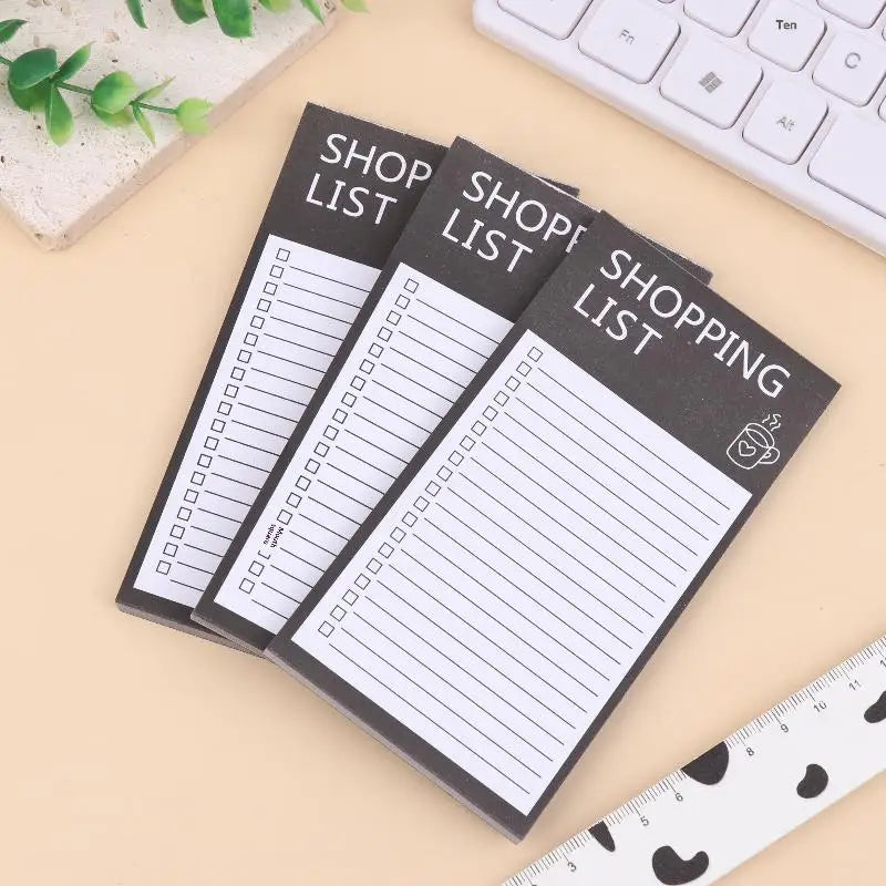 Magnetic Fridge Memo Pad | Tearable Shopping List Notepad Magnetic Notepad QXL 3Pcs