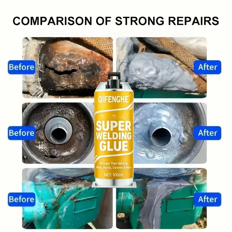 Super Welding Glue | Strong Bond Adhesive for Metal & Plastic Strong Bond Adhesive QXL