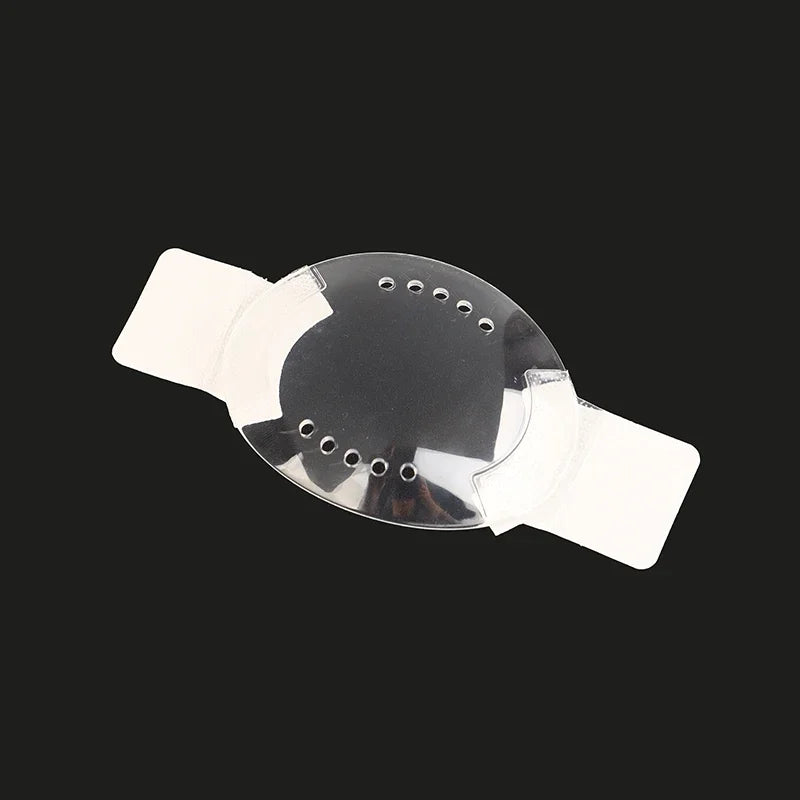 Self-Adhesive Clear Plastic Eye Shield – 10 Vent Holes Eye Shield Cover QXL