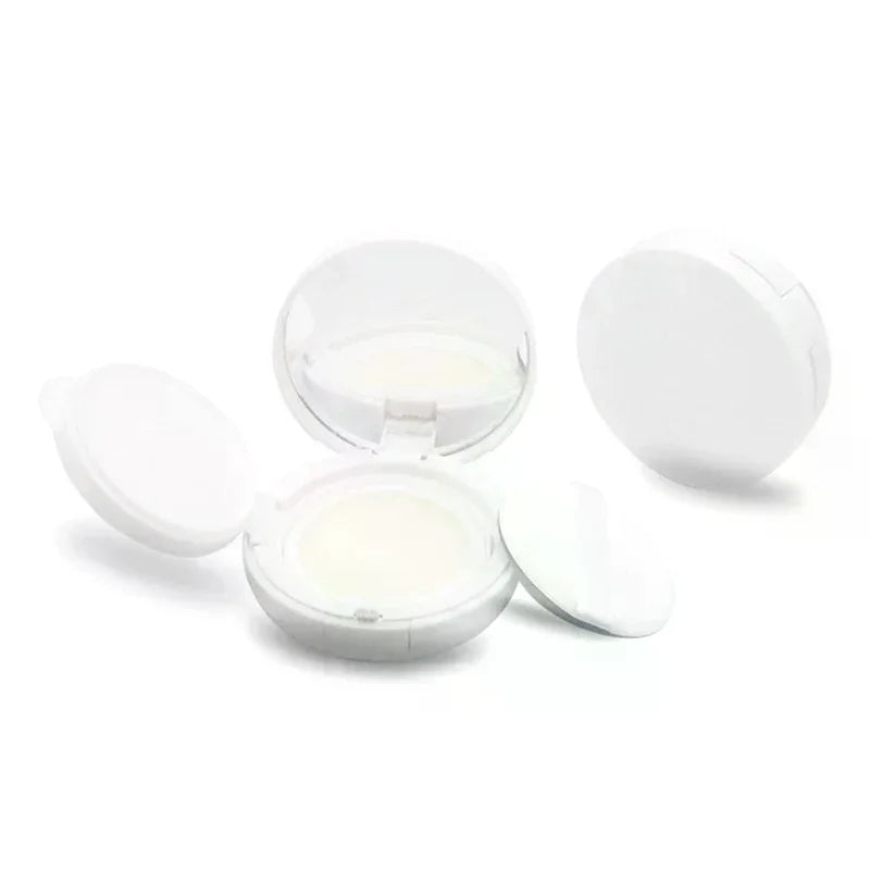 15g Empty Air Cushion Compact Case with Mirror & Puff Cosmetic Compact Case QXL