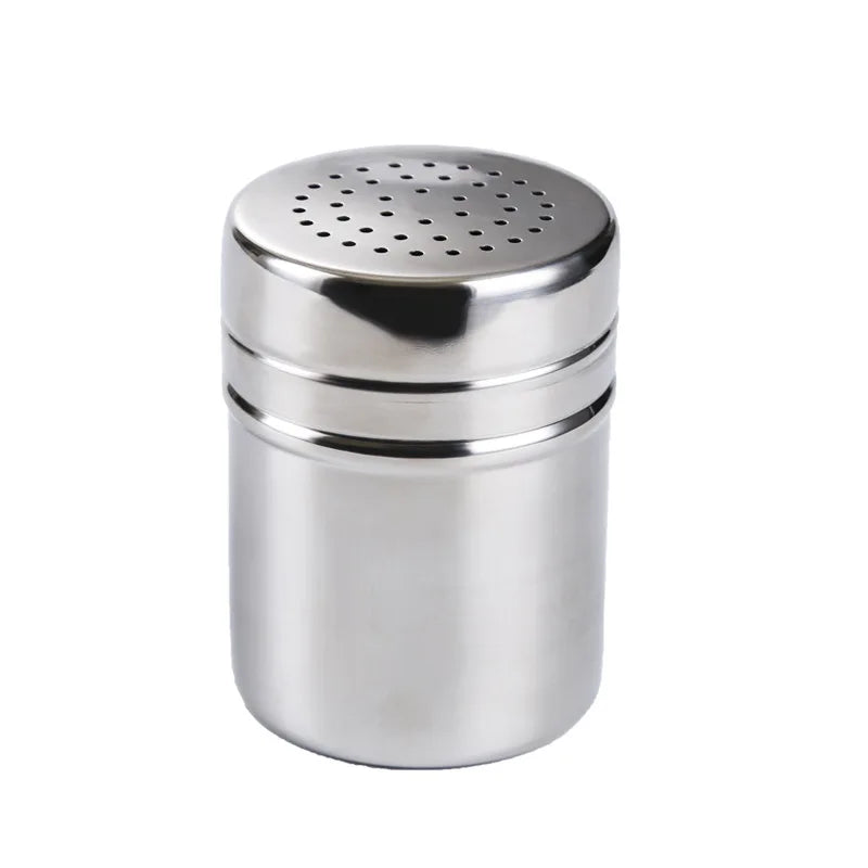 Stainless Steel Seasoning Jar with Lid | Salt & Pepper Spice Jar QXL