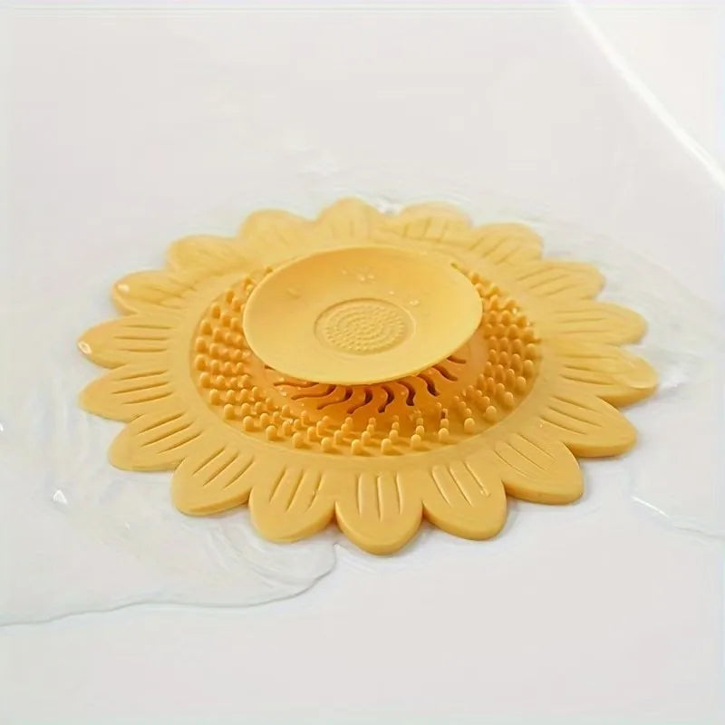 Silicone Drain Cover & Hair Catcher – Shower, Sink & Toilet Drain Hair Catcher QXL