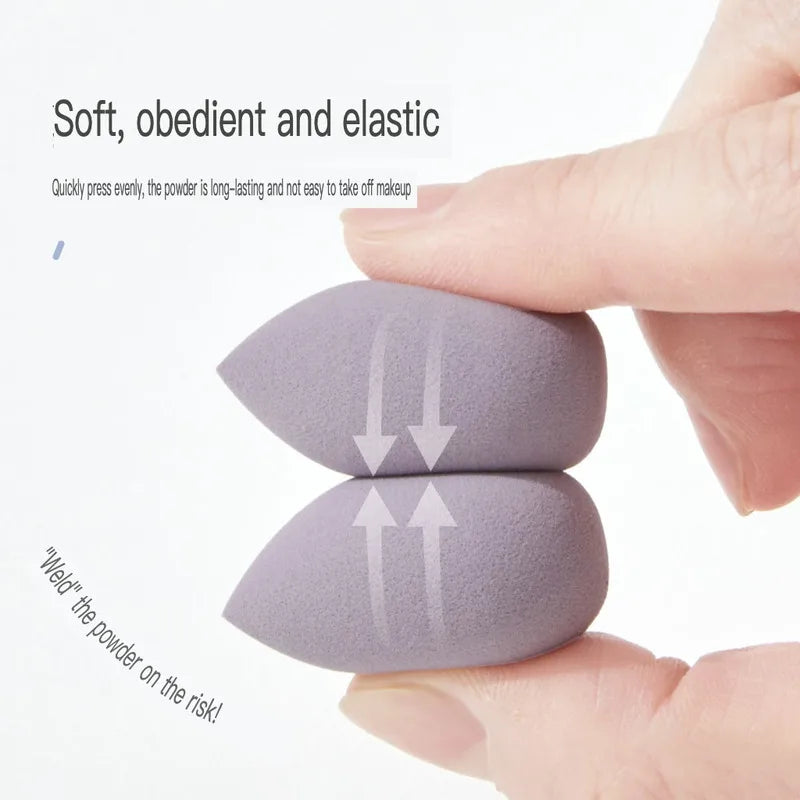 15-Pack Mini Beauty Egg Powder Puffs | Dry & Wet Use Makeup Sponge Puffs QXL