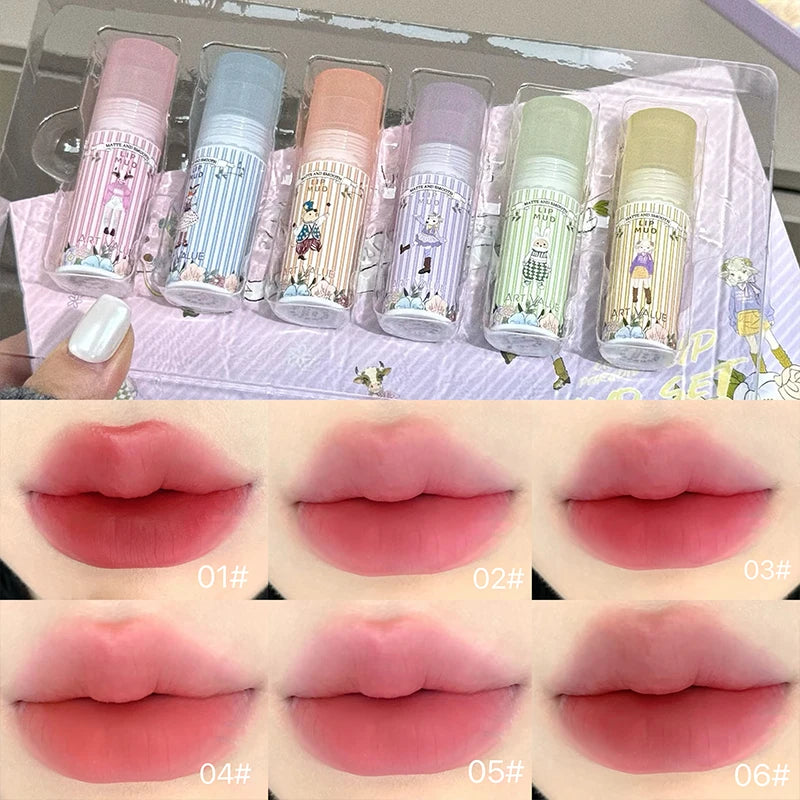 Art Value 6-Color Matte Liquid Lipstick Set | Waterproof Lip Kit Liquid Lipstick Set QXL Makeup Sets