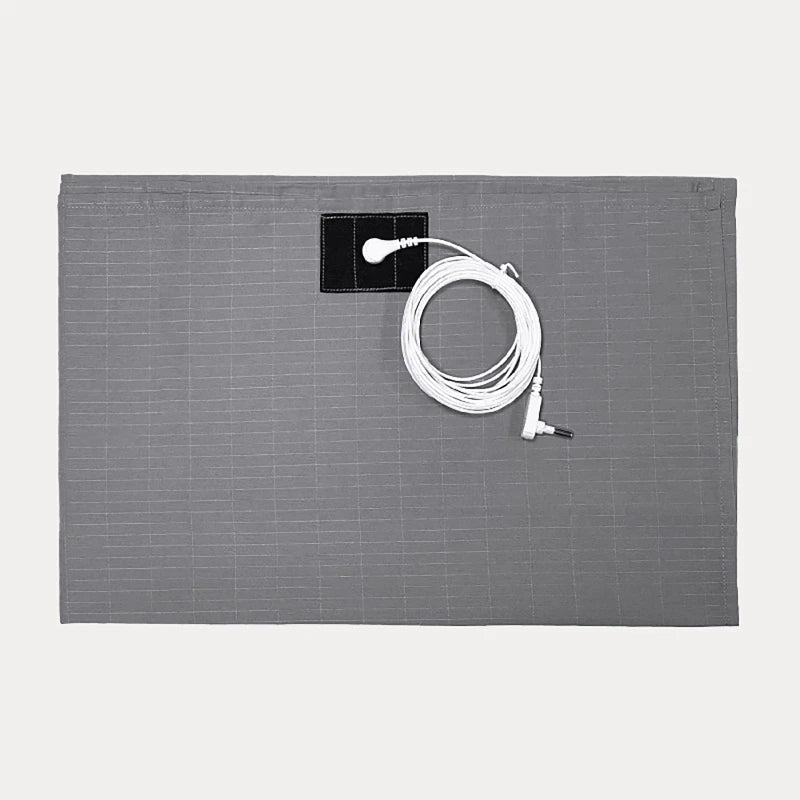 Grounding Earthing Bed Sheet | 95% Cotton & Silver Thread Grounding Bed Sheet QXL
