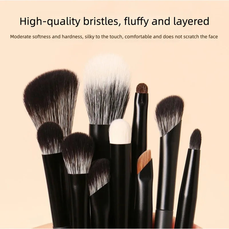 5-Pc Double-Head Eye Brush Set | Soft Synthetic Bristles Eye Makeup Brush Set QXL