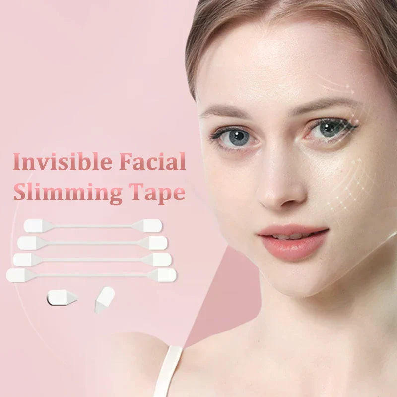 Invisible Face Lift Tape – Neck & Eye Tightening Patches Face Lifting Tape QXL