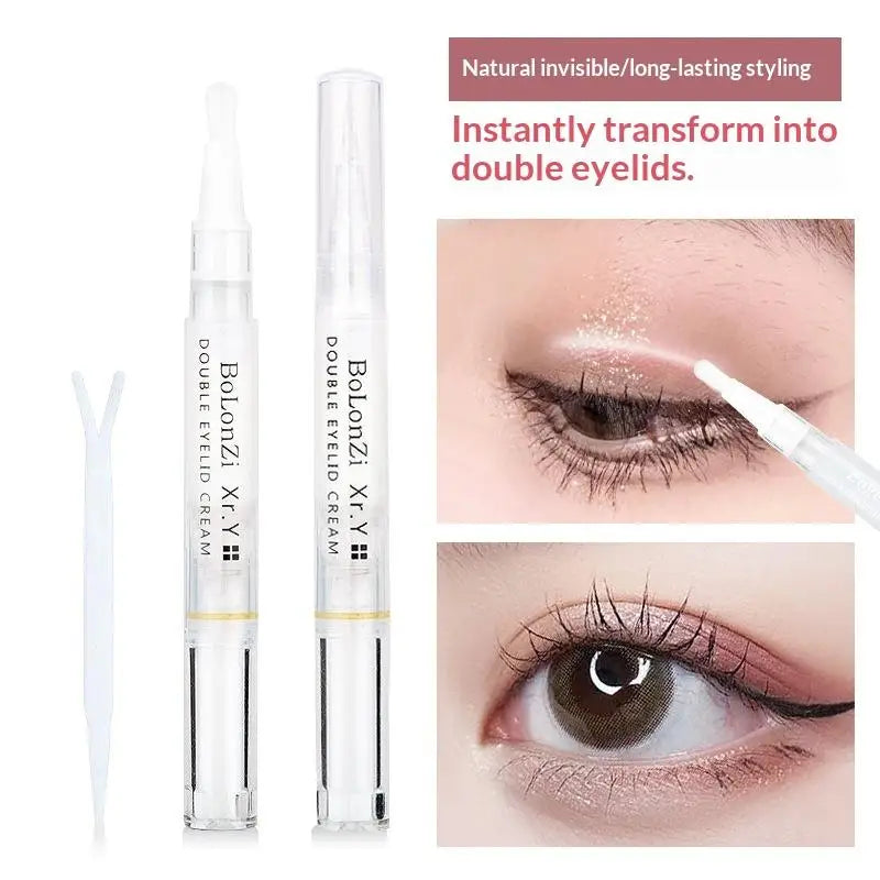 Double Eyelid Shaping Cream Pen | 24H Natural Matte Finish Eyelid Shaping Pen QXL