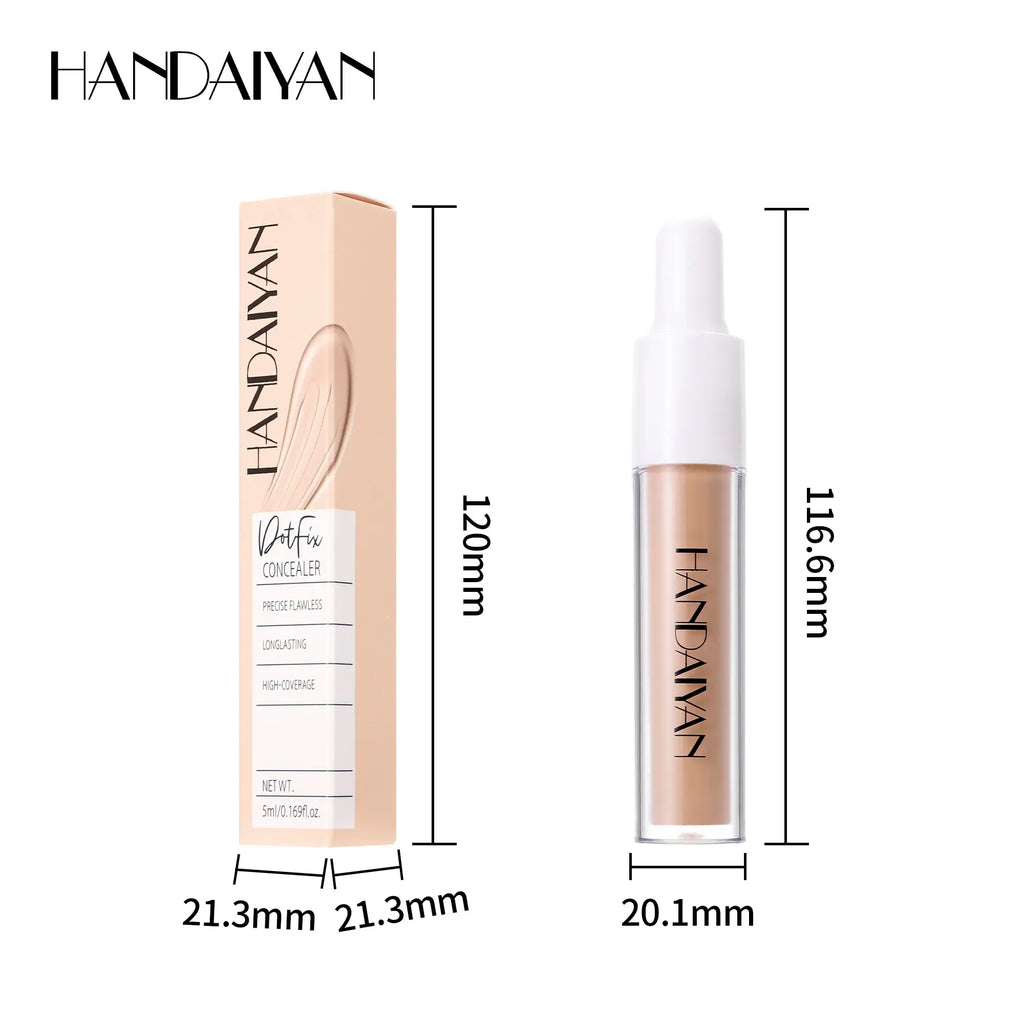 HANDAIYAN 8-Shade Full Coverage Liquid Concealer | Waterproof Liquid Concealer QXL
