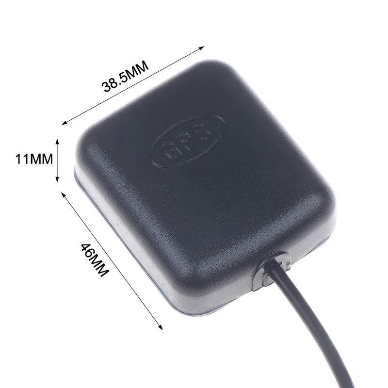 SMA Car GPS Active Antenna 3M Cable | High Sensitivity GPS Car Antenna QXL one size