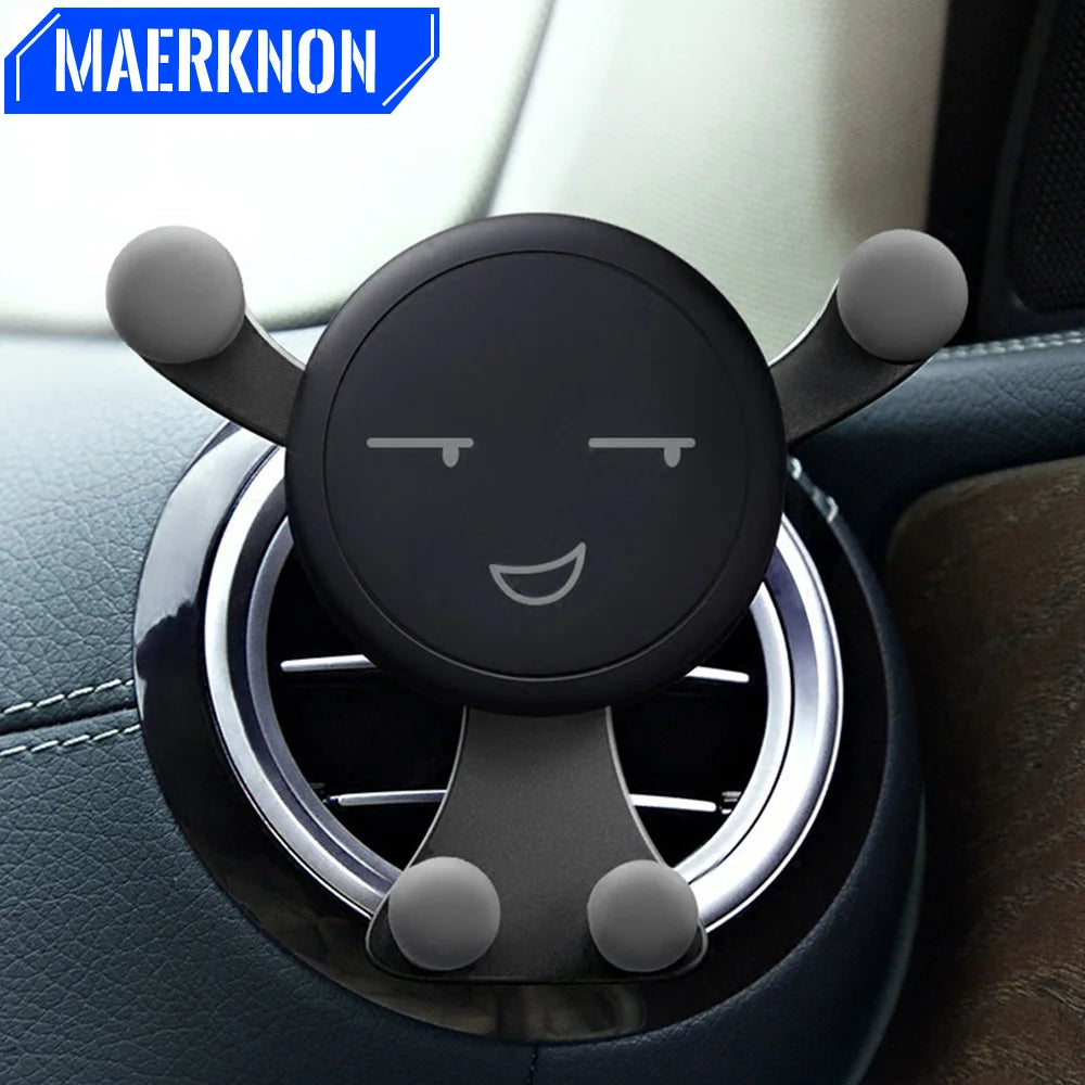 Gravity Bear Car Phone Holder – Air Vent Clip Mount Car Phone Mount QXL
