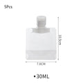 Leakproof Refillable Travel Pouches 30/50/100ml – Shampoo Lotion Travel Refill Pouches QXL --6