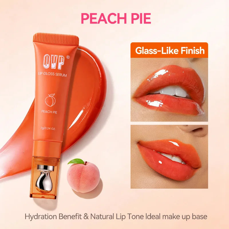 Fruit-Flavored Hydrating Lip Serum | Non-Transfer Moisturizer Lip Serum QXL ovp006-04