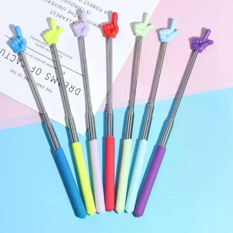 Retractable Telescopic Teacher Pointer Stick | Finger Tip Teacher Pointer Stick QXL