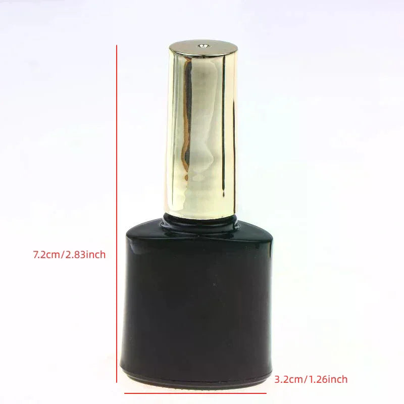 5ml Empty Nail Polish Bottle with Brush – UV-Block Refillable Nail Polish Bottle QXL