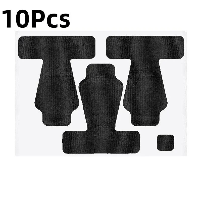 10-Set Precut Elastic Thumb Support Tape | Non-Woven Fabric Thumb Support Tape QXL Black