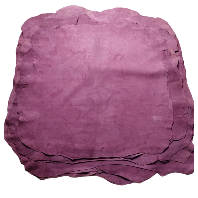 Taro Purple Frosted Sheepskin Leather 0.8–1mm | DIY Fabric Craft Leather Fabric QXL