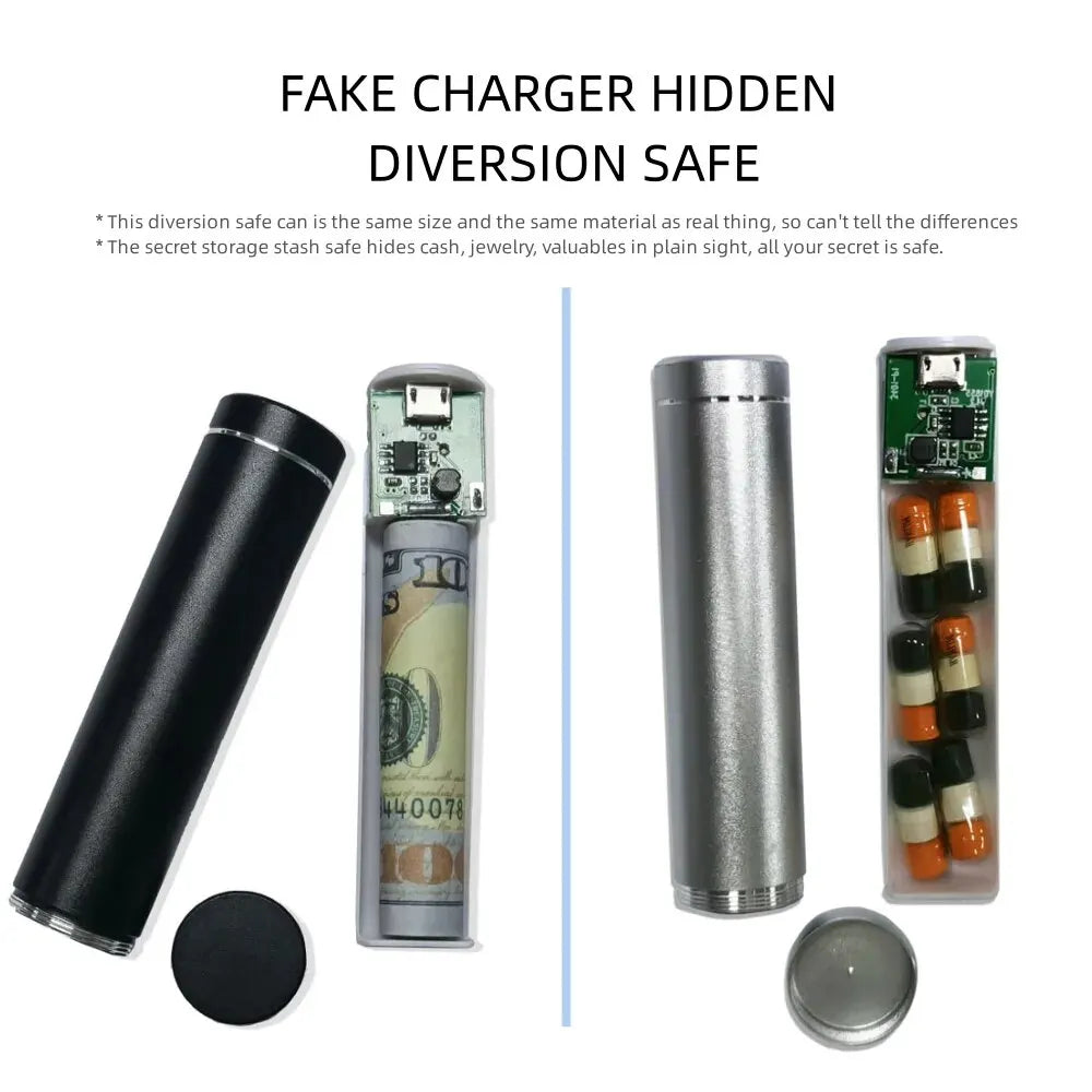 Diversion Safe Fake Power Bank | Hidden Secret Stash Storage Diversion Safe QXL