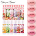 Dragon Ranee Fruit Tinted Lip Balm Set – 6 Glossy Sticks Tinted Lip Balm Set QXL 1