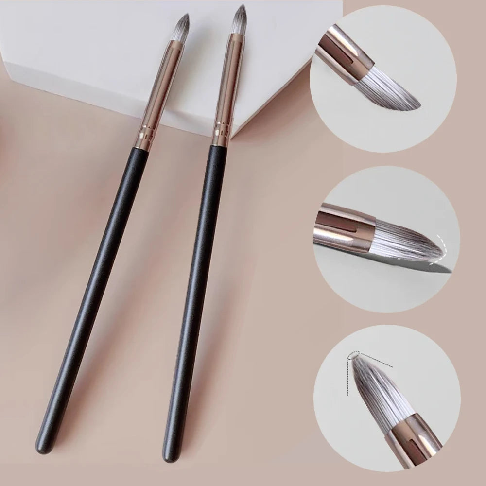 Tapered Eyeshadow Brush | Synthetic Crease & Liner Brush Eyeshadow Brush QXL