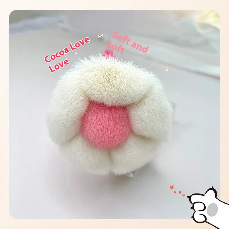 Rose Petal Kabuki Powder Brush | Soft Synthetic Makeup Tool Kabuki Powder Brush QXL