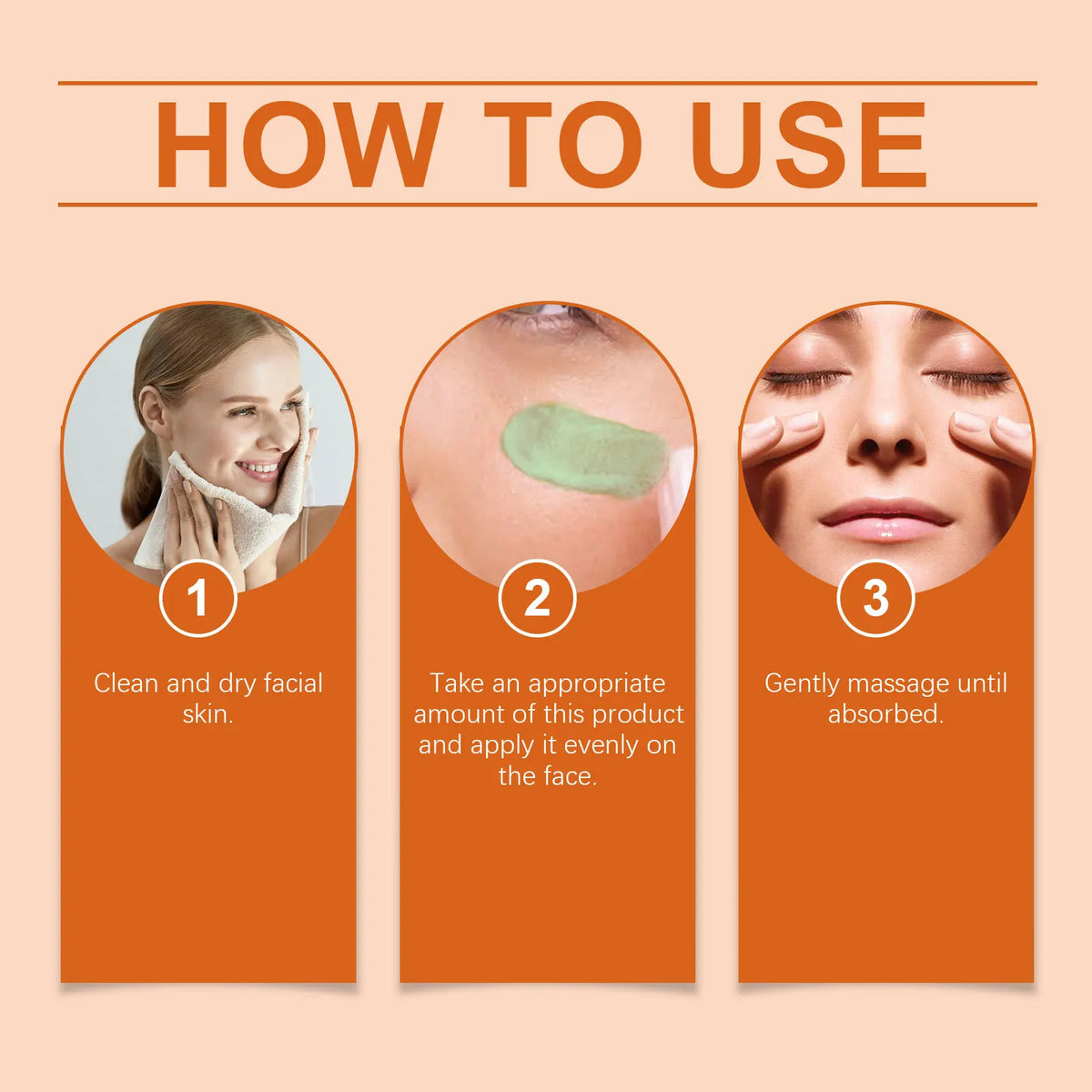 OUHOE Persimmon Leaf Face Cream | Brightening Anti-Aging 50g Anti-Aging Face Cream QXL