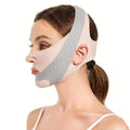 V Line Face Lifting Strap & Chin Slimming Bandage Face Lifting Strap QXL Pink