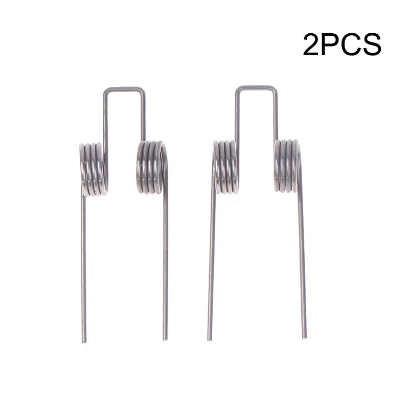2-Pack Double Torsion Spring 1.1mm Wire 10.5mm OD Steel Torsion Spring QXL