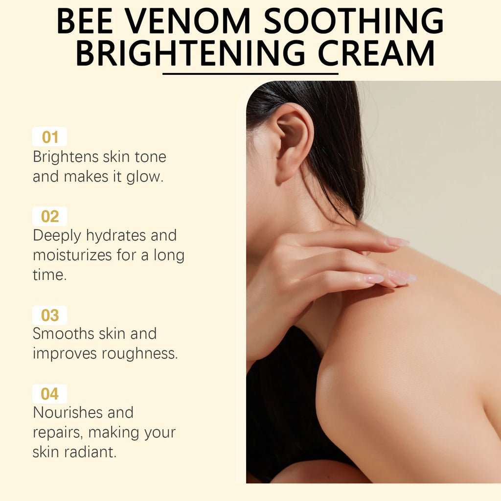 OceAura Bee Venom Body Cream | Brighten & Moisturize 100g Body Brightening Cream QXL