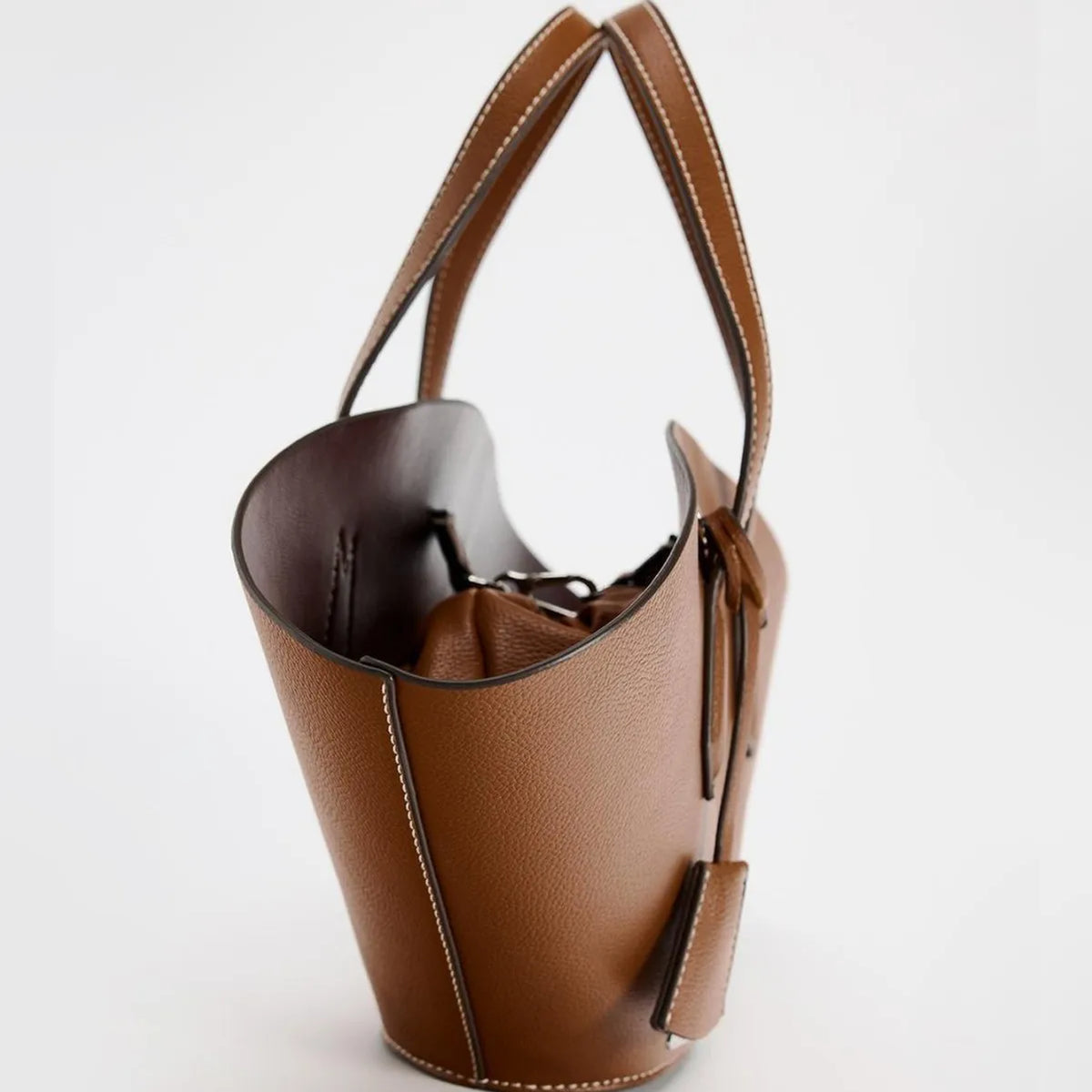 Luxury Leather Diaper Bag | Large Crossbody Tote for Women Diaper Bag Tote QXL