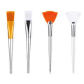 YOVIP Soft Facial Mask Brushes – 3 or 4-Piece Set Facial Mask Brush Set QXL 4Pieces Multicolor