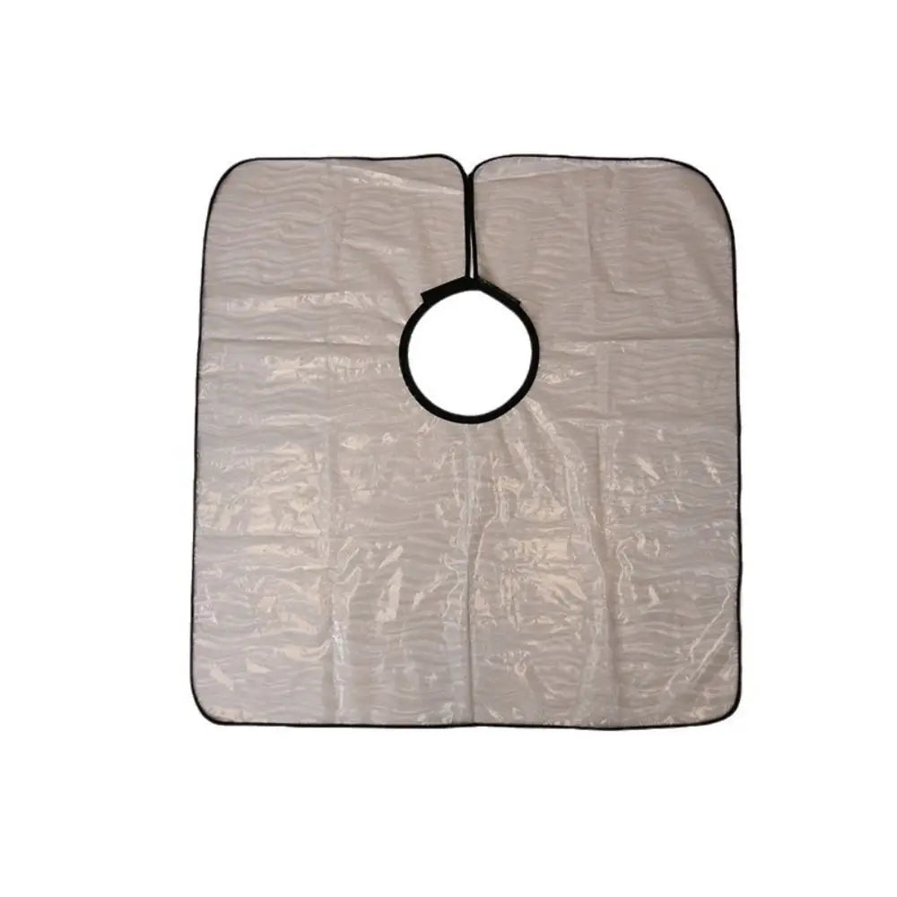 Waterproof PVC Hair Salon Cape | Adjustable Hairdressing Shawl Hairdressing Cape QXL