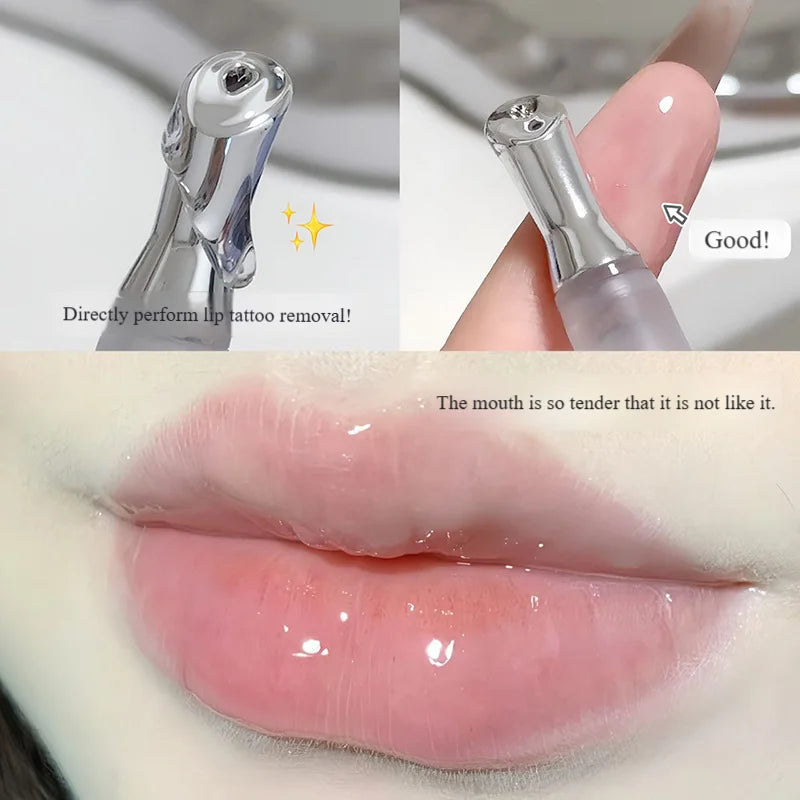 Fruit Flavor Hydrating Lip Oil | Clear Gloss & Plump Lips Lip Oil Gloss QXL