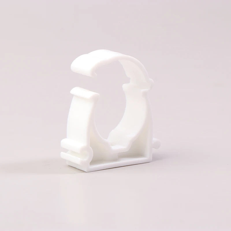 20-Pack PPR Plastic Pipe Clamp Holders with Cover | 16–32mm Pipe Clamp Holders QXL
