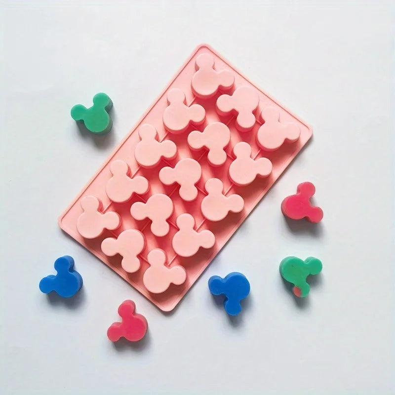 Mouse Shaped Fondant Mold | Cake, Soap & Resin Craft Silicone Baking Mold QXL