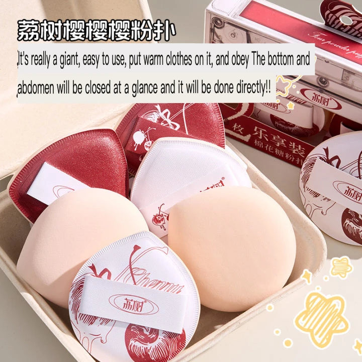 Marshmallow Cushion Powder Puff | Dual-Use Concealer Sponge Makeup Sponge Puff QXL