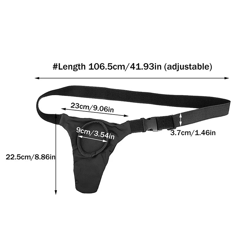 Washable Ostomy Bag Cover | Adjustable Stoma Waist Strap Ostomy Bag Cover QXL