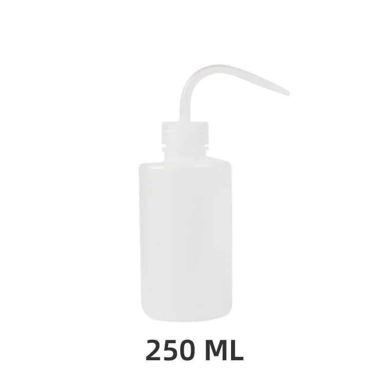 Eyelash Cleaning Bottle Curved Spout 250/500ml | Lash Wash Lash Cleaning Bottle QXL M14 250ml White