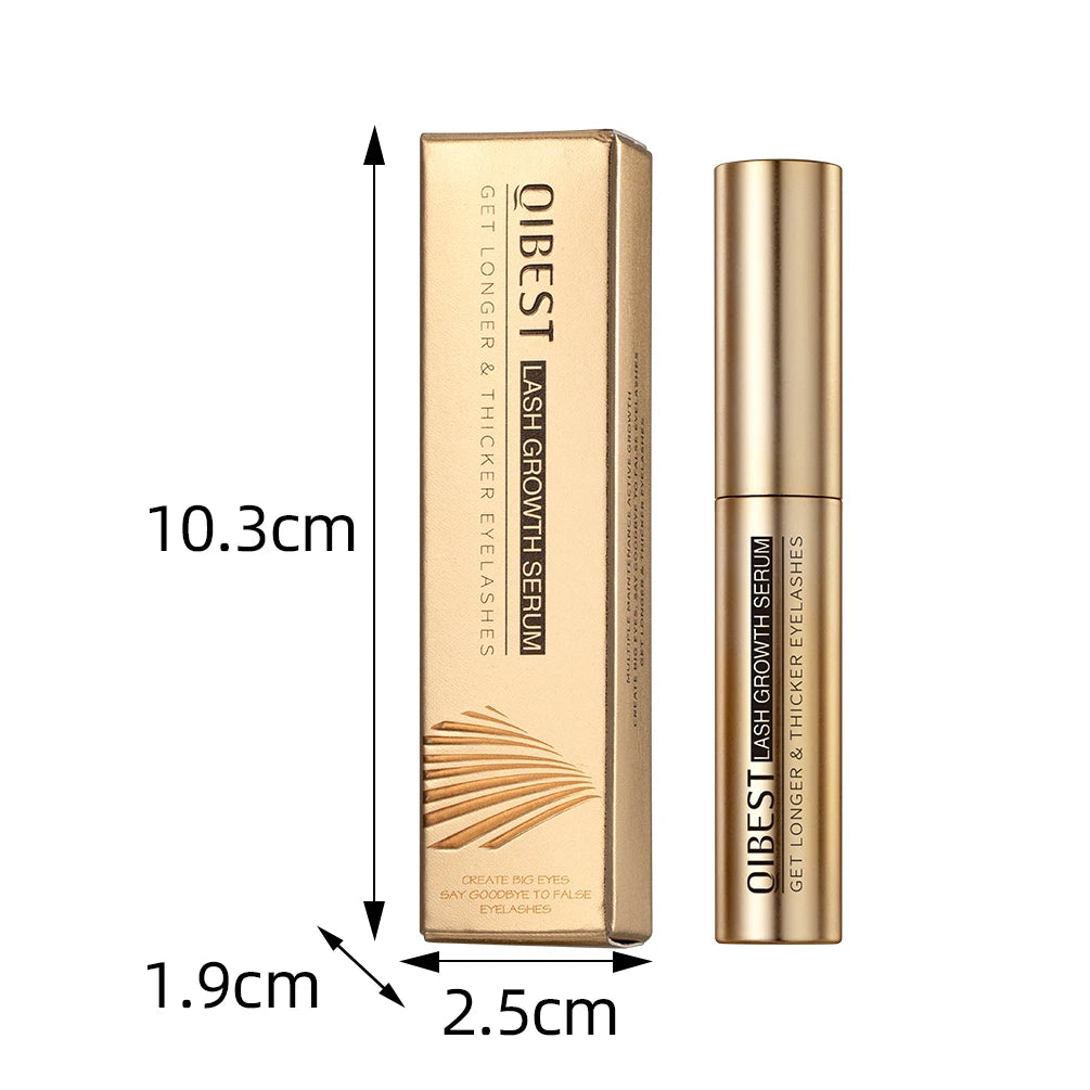 QIBEST Eyelash Growth Serum | Vitamin E Lash Enhancer Lash Growth Serum QXL