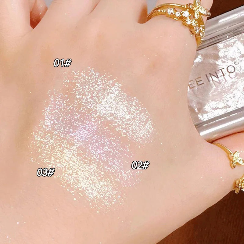 LEEINTO Dreamy Highlighting Powder – 3D Glow Blush & Contour Highlighting Powder QXL