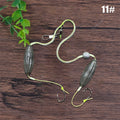 Double Fishing Hook | High Carbon Steel Barbs & Bait Keeper Fishing Hook QXL 11